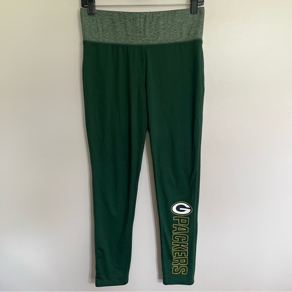 Women’s Fanatics Pro Line NFL Leggings Greenbay Packers Green Size Medium - Picture 1 of 12